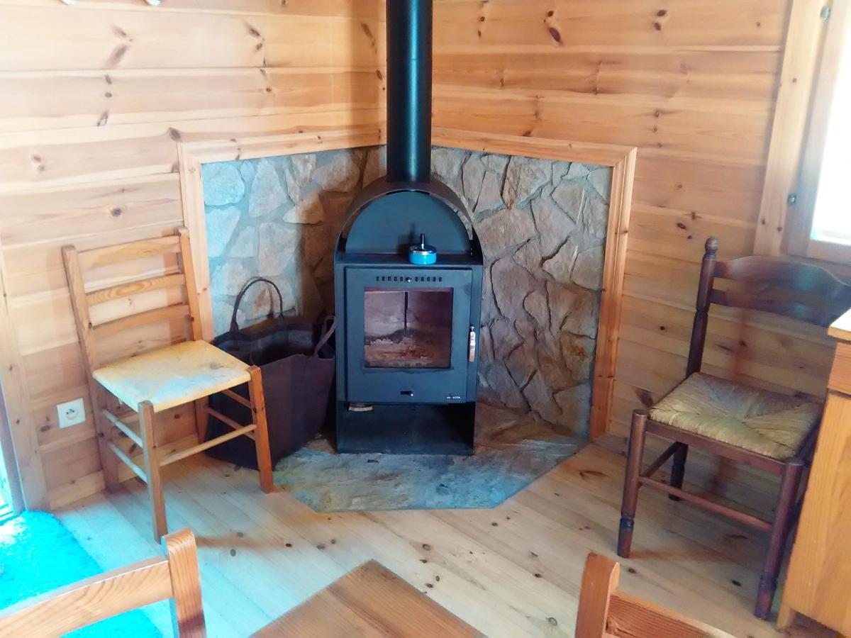 Chalet Bois Au Milieu Des Pyrenees LʼHospitalet-près-lʼAndorre Exterior foto